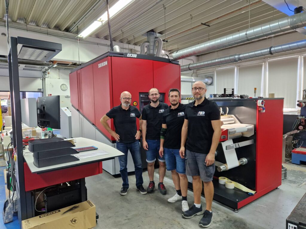 Xeikon Installs CX300 Digital Printing System at Koehler Etiketten.