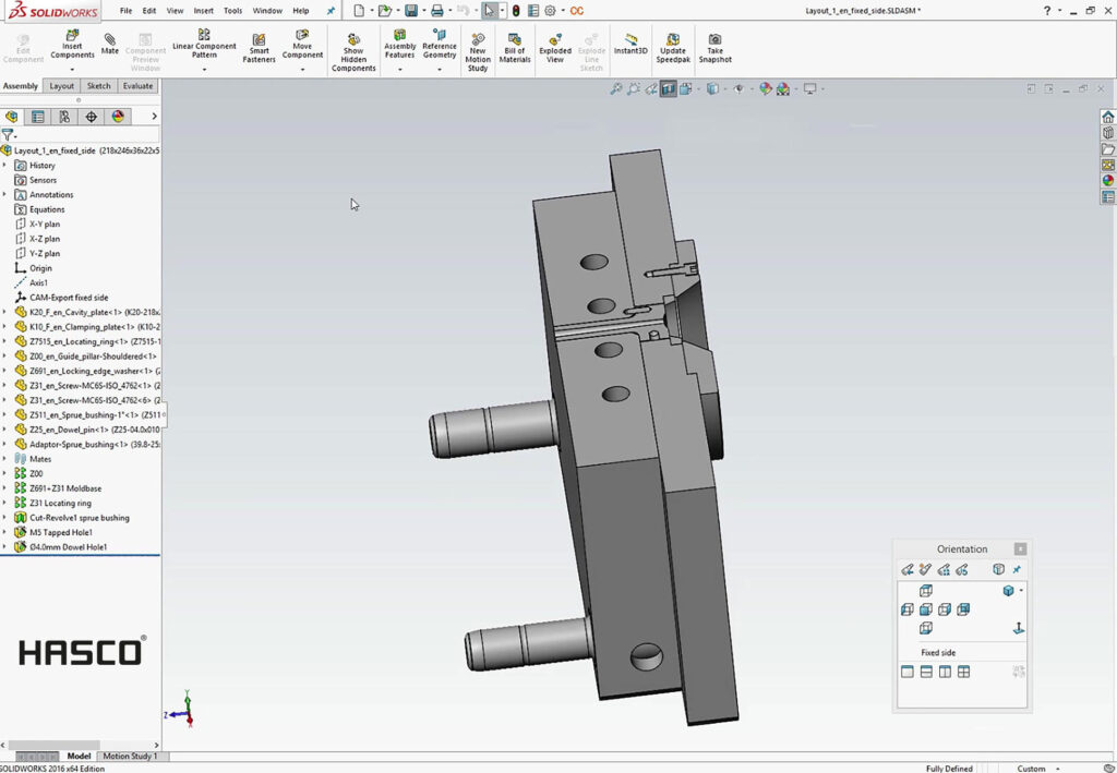 HASCO Update – CAD Native Data for SolidWorks