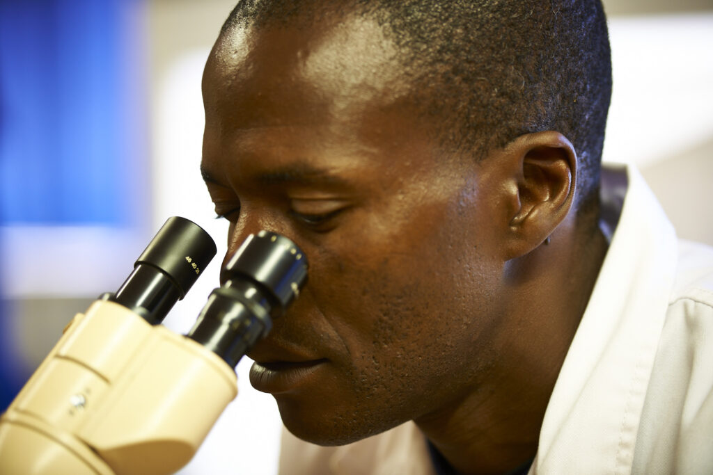 Westfalia’s inhouse researchers at research programme in South Africa.