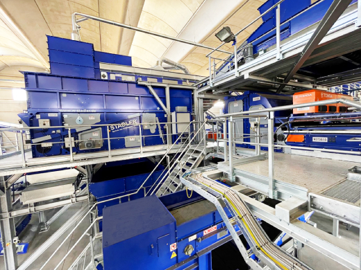 Innovative Plant Designed by STADLER for Eco.Ge.Ri Recovers Value from Waste to Deliver High-Quality Recyclables and Solid Recovered Fuel.