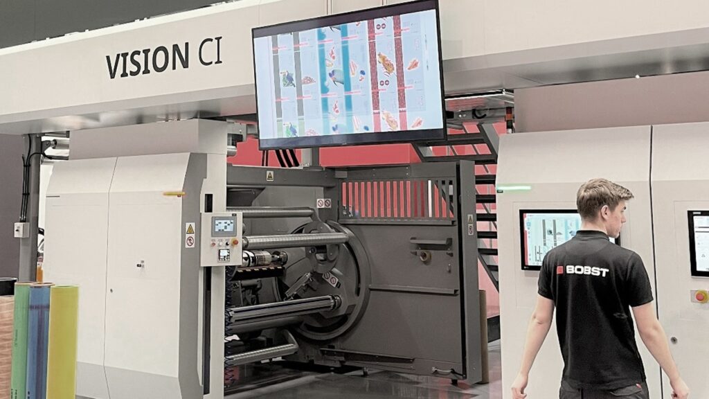 The Advanced Design of a BOBST CI Press Reduces Bounce While Maintaining High Print Quality.