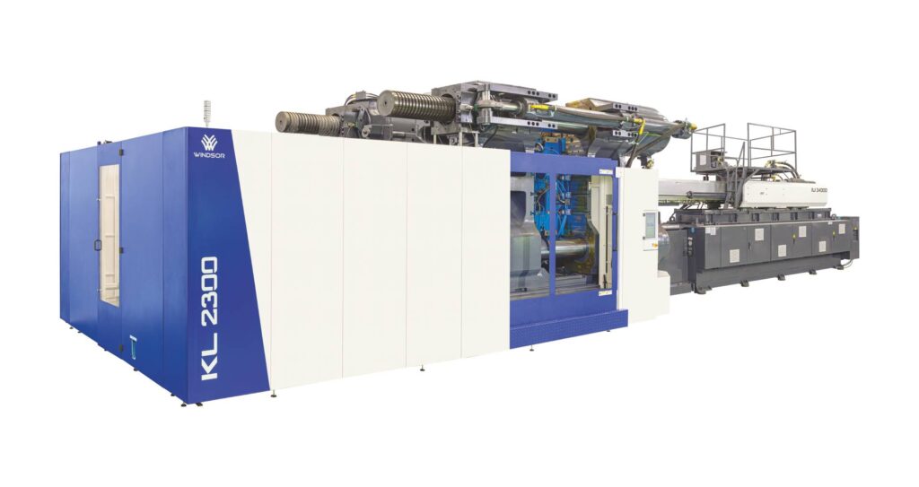 Windsor Rolls Out Industry’s Highest Tonnage KL-2000 and KL-2300 Patented Two Platen Injection Moulding Machines, Made in India Absolutely.