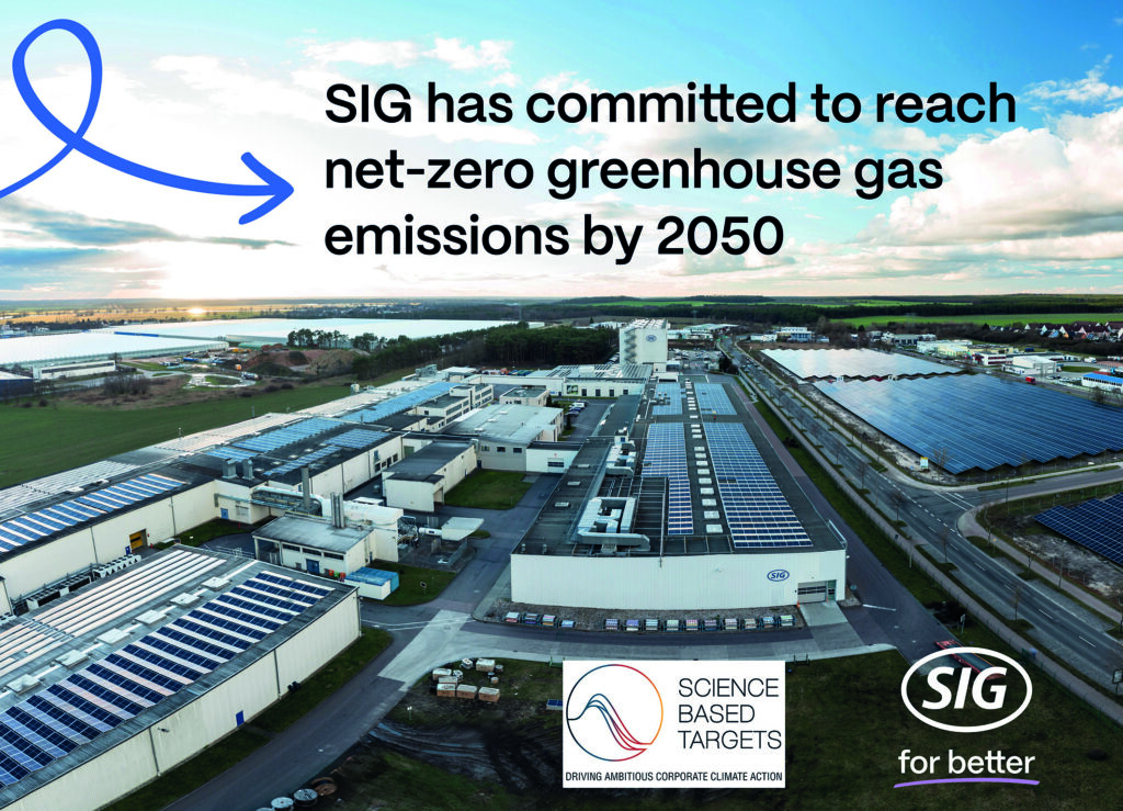 SIG’s Path to Net-Zero Approved by the Science Based Targets Initiative (SBTi)
